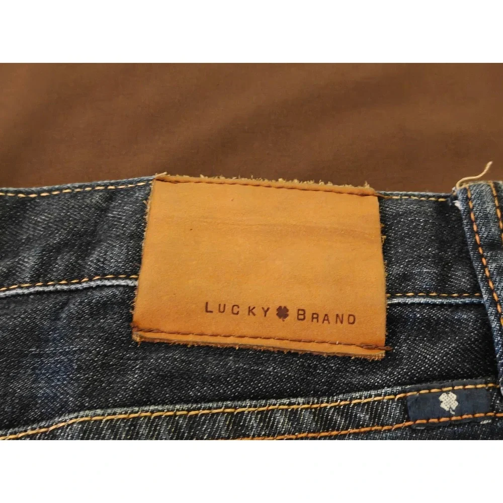 Lucky Brand Men’s Straight Jeans - Dark Blue